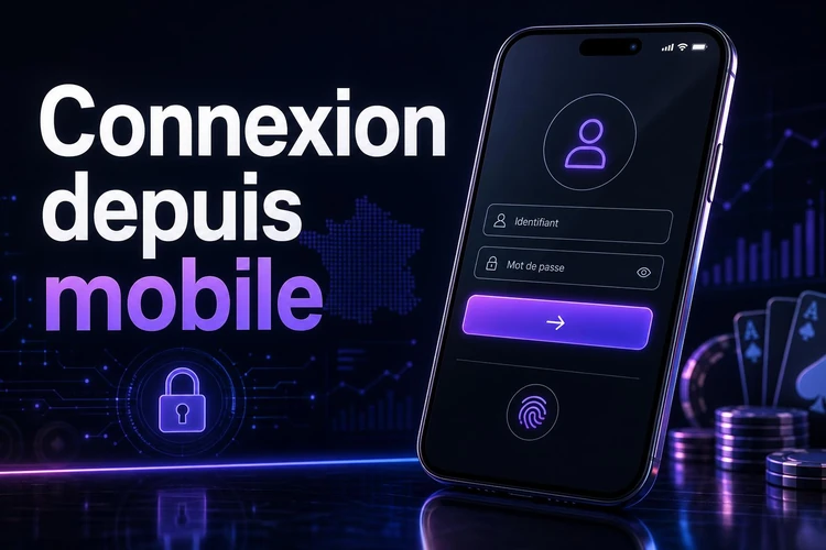 Connexion depuis mobile